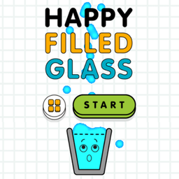 Happy Filled Glass